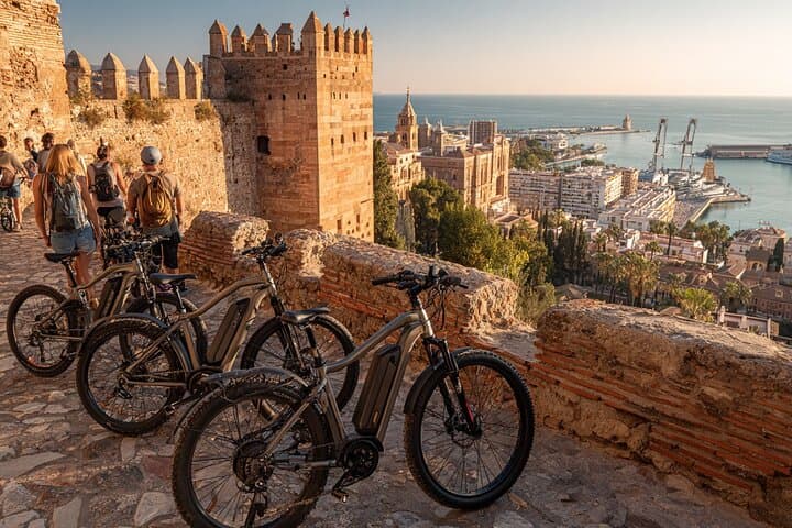 Malaga 2 Hours E-Bike Tour with Gibralfaro Forest
