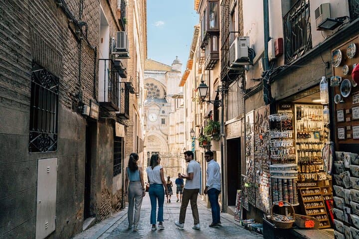 Get lost in Toledo's medieval streets, often called the Second Rome, with plenty of time to snap photos and grab souvenirs