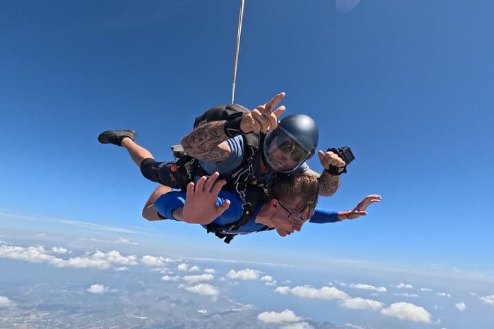Skydive Over Barcelona – 13,000ft Tandem Jump With Transport