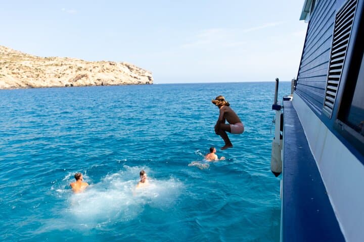 Boat Tour to Cala San Vicenç and Es Colomer