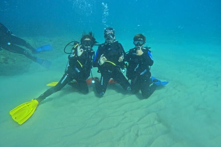 Diving in the Mediterranean