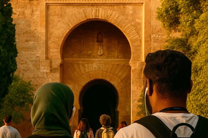 Skip-the-line access to the Alhambra in Granada — begin your self-guided audio tour and explore at your own pace.