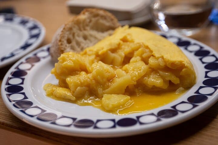 A delicious potato tortilla