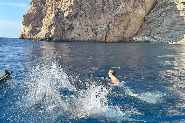 swimming time near margaritas