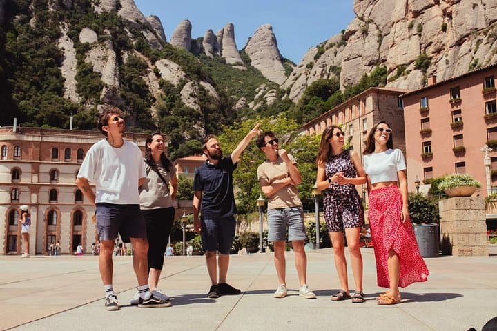 Montserrat Tour with Medieval Winery Tapas | Lunch from Barcelona