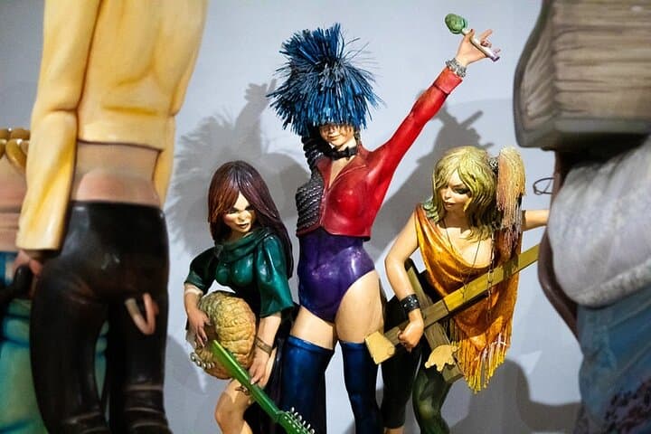 We will visit the museum of the Fallas artist, full of creations, sketches and many curiosities
