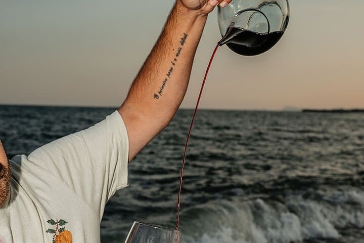 Barcelona Maresme Natrual Wine Tasting Sea view