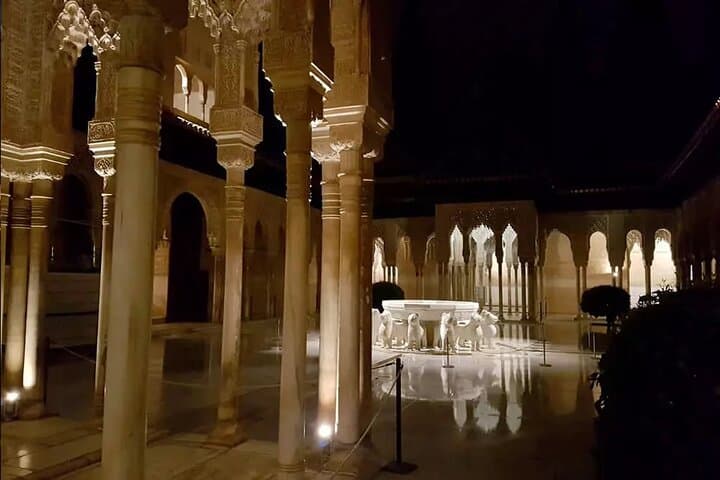 Granada Alhambra Private Night Tour Includes Tickets