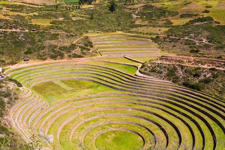 Moray: Ancient Inca engineering in perfect circles.