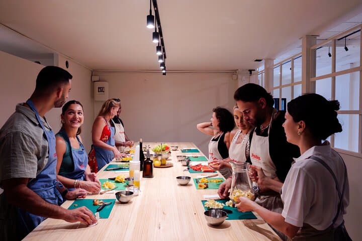 Barcelona Authentic Paella and Sangria Cooking Class