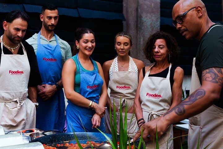 Barcelona Authentic Paella and Sangria Cooking Class