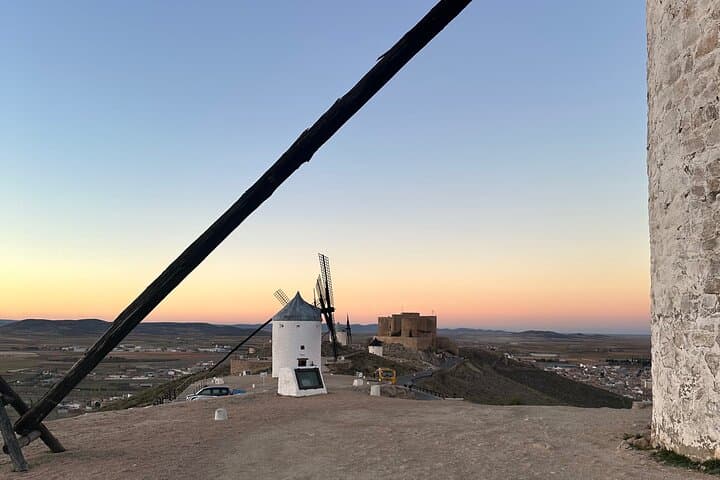 Toledo and the Quixote Mills from Madrid