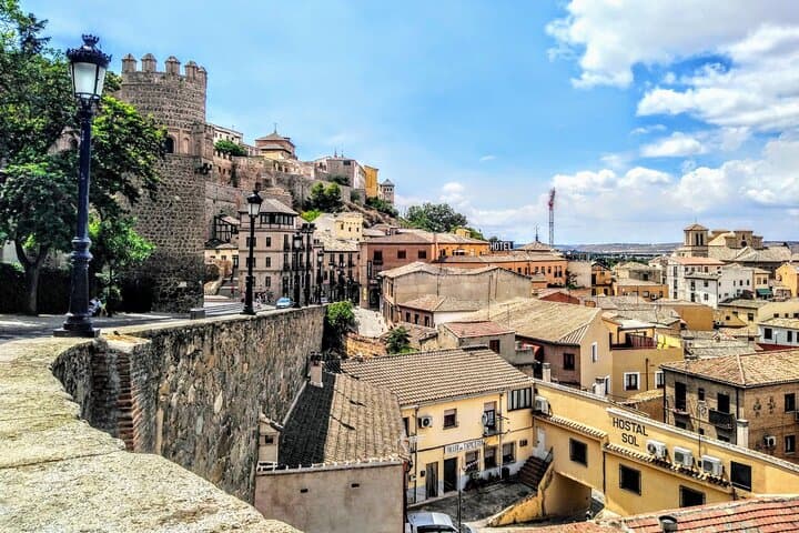 Toledo and the Quixote Mills from Madrid