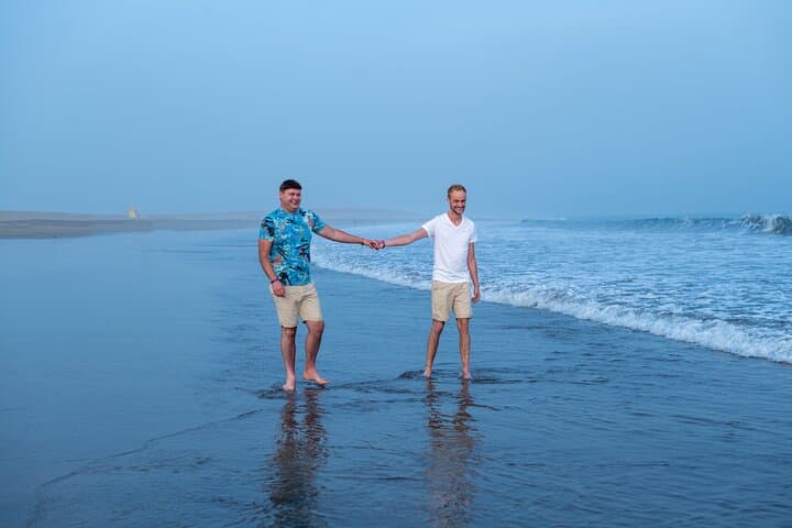 Photoshoot at Dunas Maspalomas in Desert Beach Ocean View