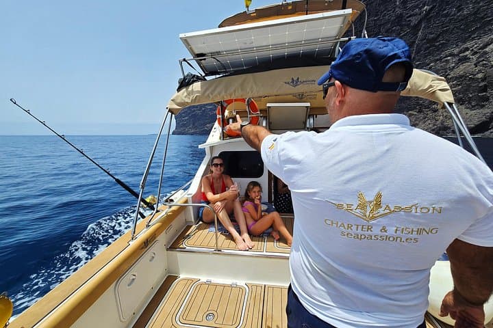 Whale and dolphin watching tour Los Gigantes and Masca in small groups