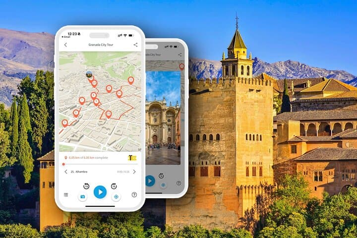 Granada Walking Tour with Audioguide on your Smartphone