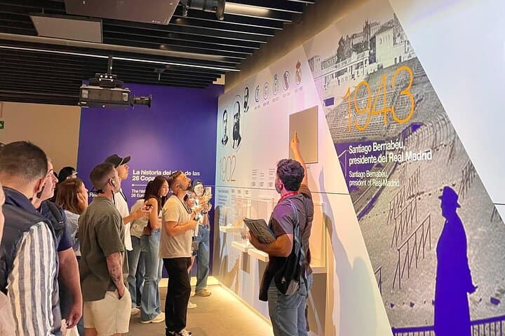 Madrid: Santiago Bernabeu and Real Madrid Guided tour