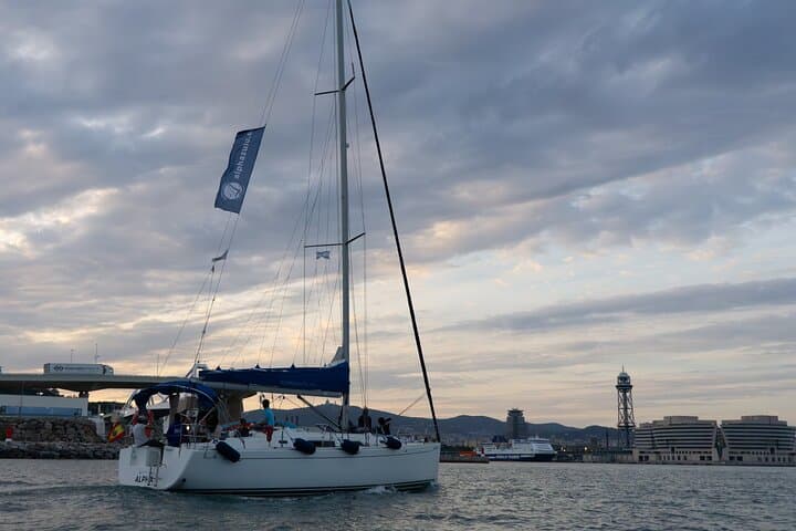 2H Barcelona Coastal Sailing (Open Bar, Catalan Snack, Swim Stop)