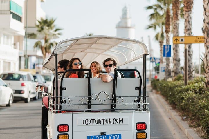 Malaga Private Eco Tuk Tuk Expert Tour with Local Guide