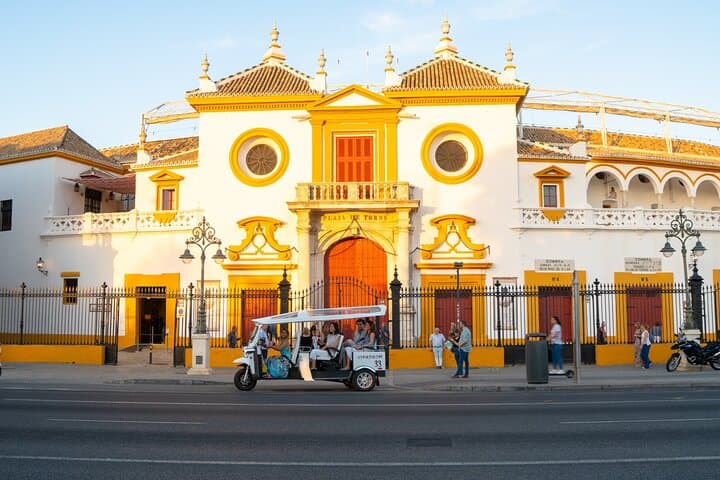 Tour Welcome to Seville in Eco Tuk Tuk Private with Local Guide