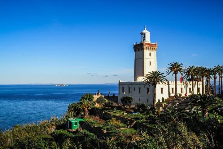 Visit Cape Spartel, the stunning point where the Atlantic Ocean meets the Mediterranean Sea, on your guided Tangier tour.