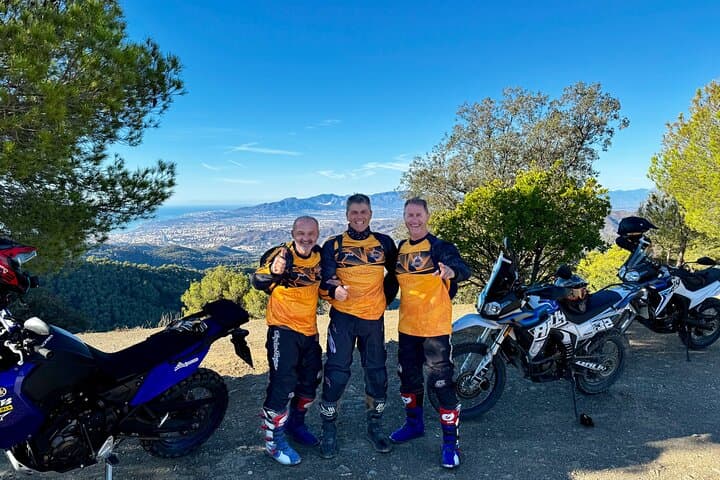 Full-Day Motorbike OFF ROAD Tour around Málaga