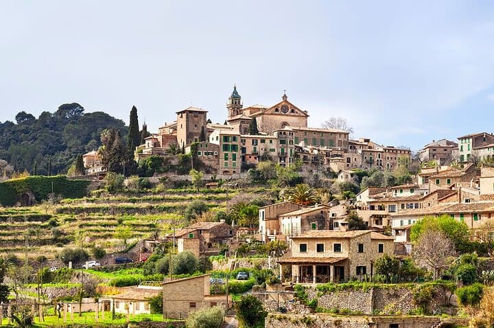Valldemossa hillside terraces