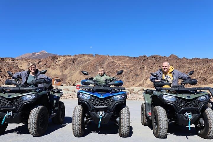 Quad Adventure in Teide National Park from Puerto de la Cruz