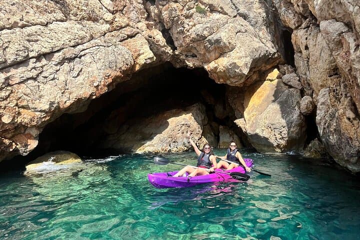 Kayaking tour in Moraira