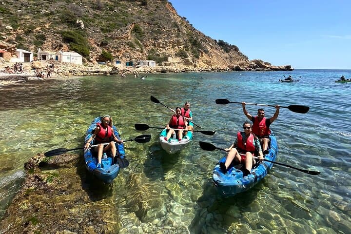 Kayaking tour in Moraira