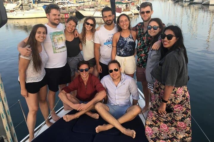 Private sailing trip from Barcelona with open bar