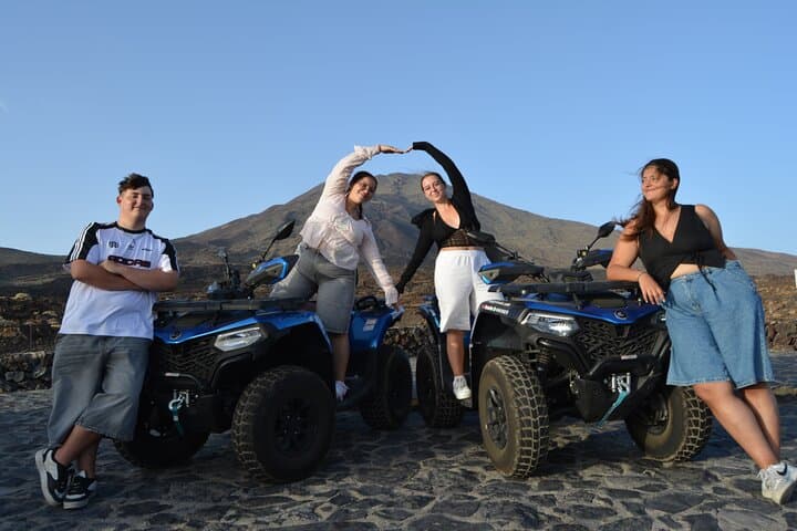 Teide National Park Quad Adventure Views Day or Sunset