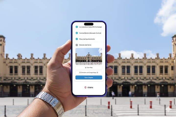 Valencia Self Guided Walking Tour with Audio