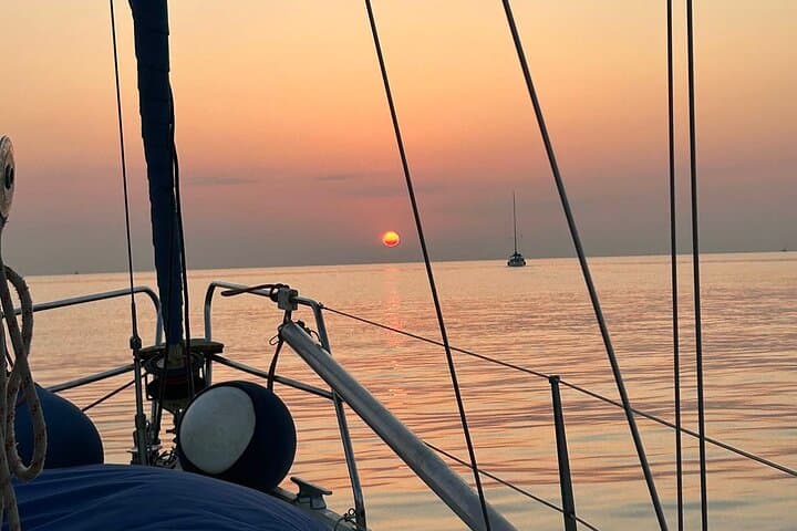 Romantic Dinner on Board at the Port of Barcelona