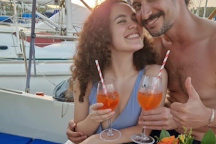 Romantic Dinner on Board at the Port of Barcelona