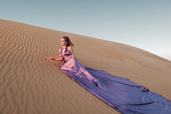 Flying Dress Photoshoot in Gran Canaria