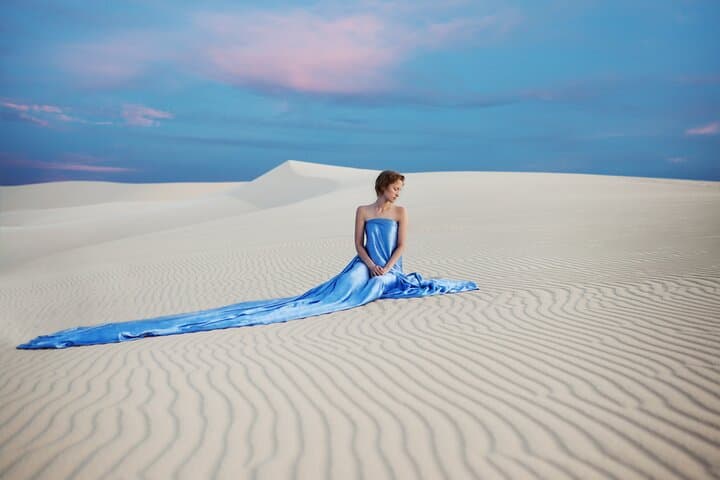 Flying Dress Photoshoot in Gran Canaria