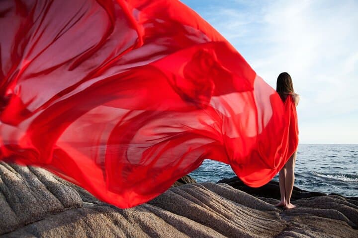 Flying Dress Photoshoot Experience in Fuerteventura