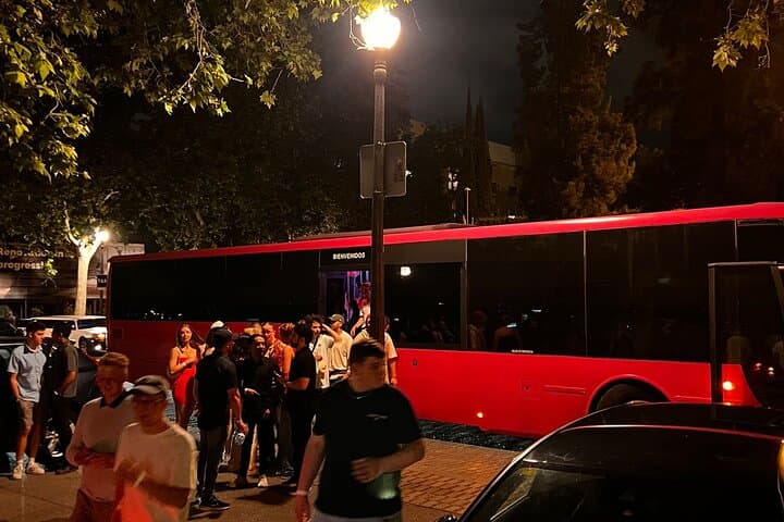 Barcelona Party Bus & After VIP club entry