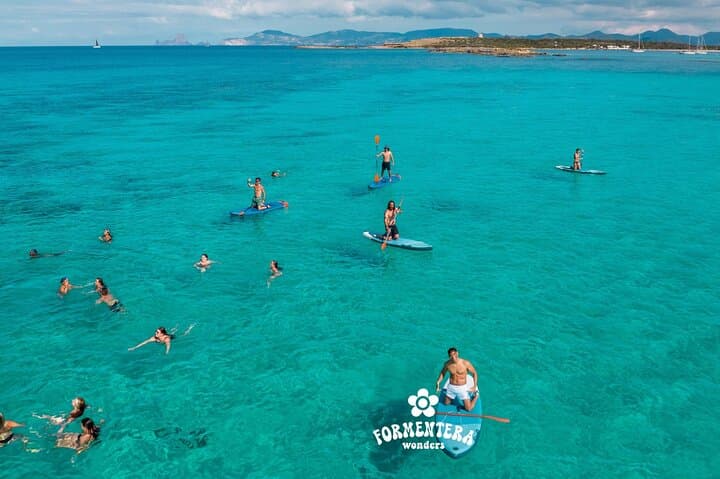 Formentera Boat Trip with Open Bar, Meals & Sunset Options