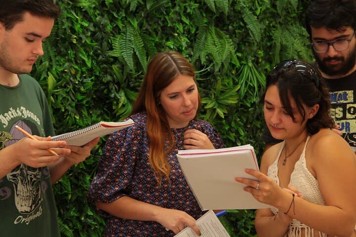 Students enjoying the activities