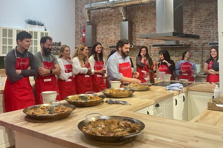 Paella and Burnt Basque Cheesecake Cooking Class (in Bilbao)
