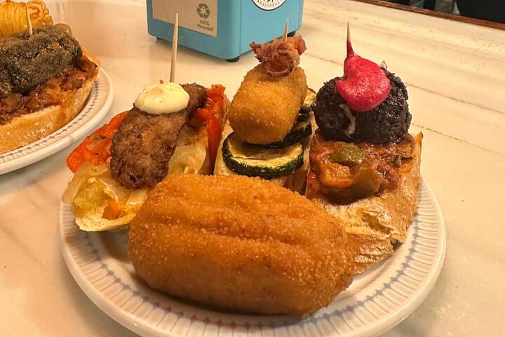 Tapas Tour with Pinchos & Drinks