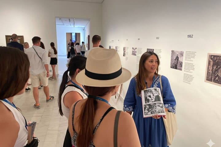 Licensed guide accredited for in-museum guided visits