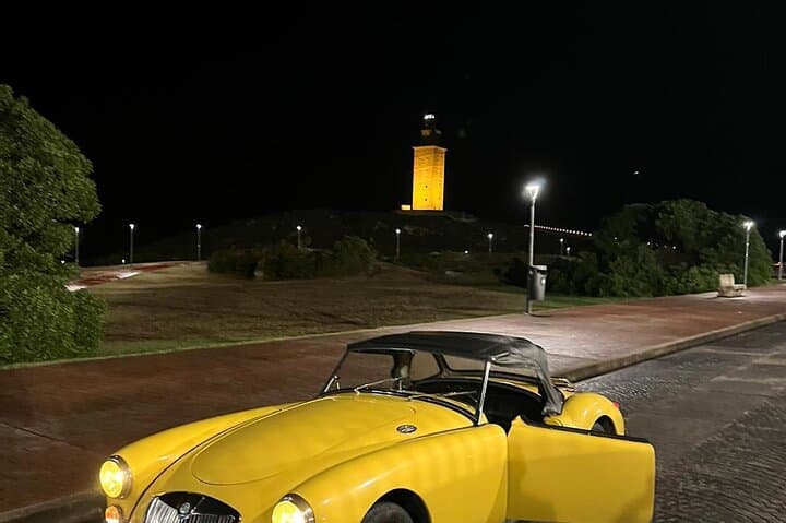 Tour of Coruna in a Classic Car