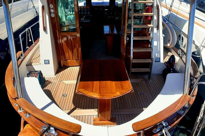 Luxury private traditional mallorcan Llaut with crew