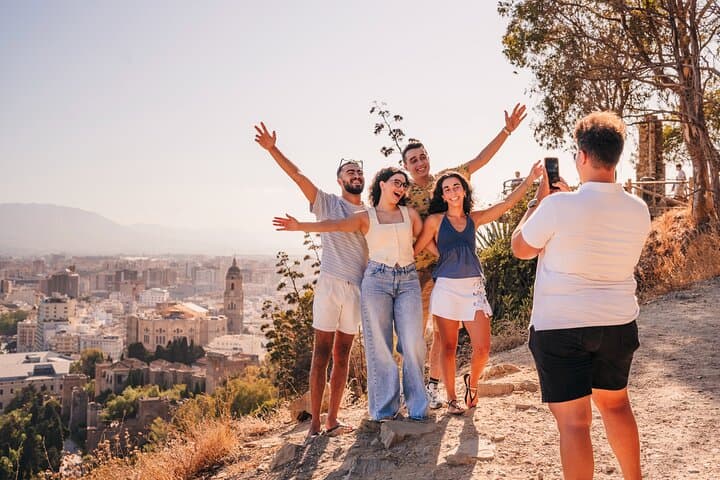 Tuk Tuk Adventure through Málaga with Spanish Crash Course