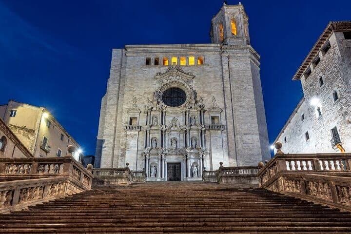 The majestic Girona Cathedral