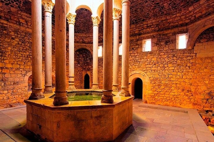 the Arab baths of Girona