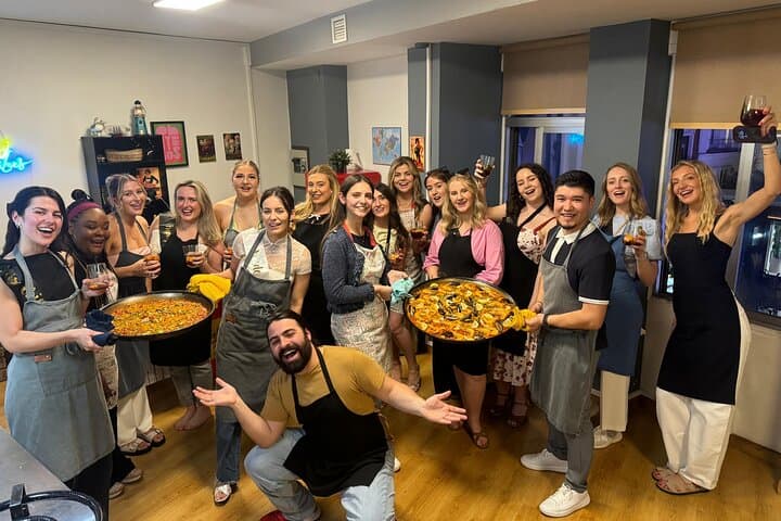 Paella Workshop with Bottomless Sangria in Central Madrid
